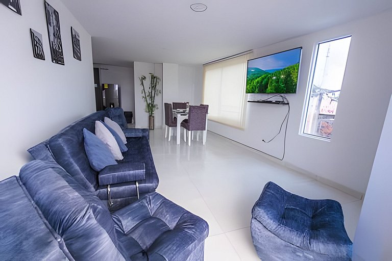 Amplio Y Moderno Apartasuite En El Centro