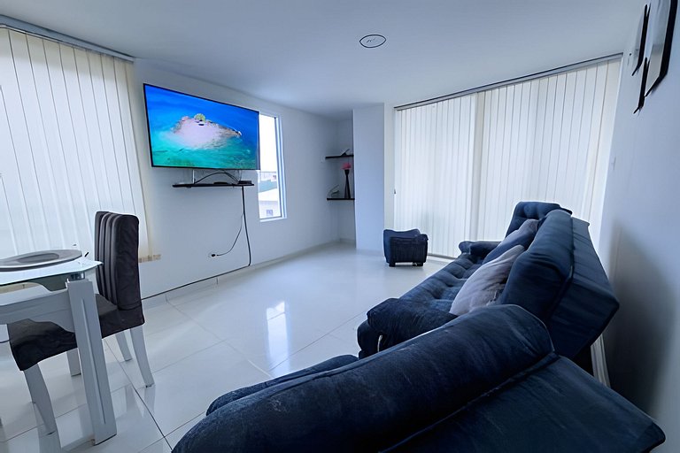 Amplio Y Moderno Apartasuite En El Centro