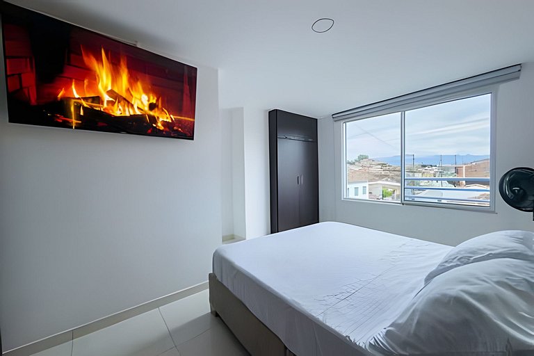 Amplio Y Moderno Apartasuite En El Centro