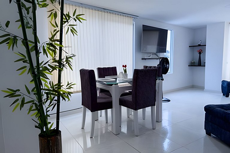 Amplio Y Moderno Apartasuite En El Centro