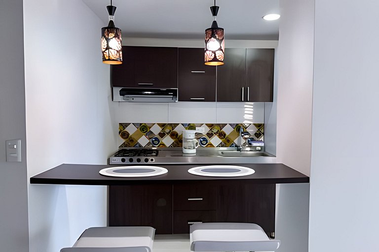 Amplio Y Moderno Apartasuite En El Centro