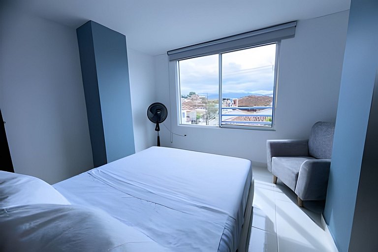 Amplio Y Moderno Apartasuite En El Centro