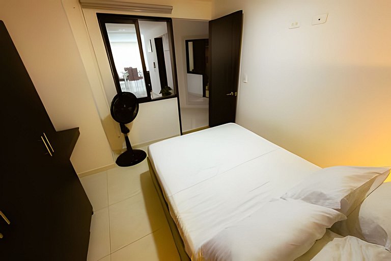 Amplio Y Moderno Apartasuite En El Centro