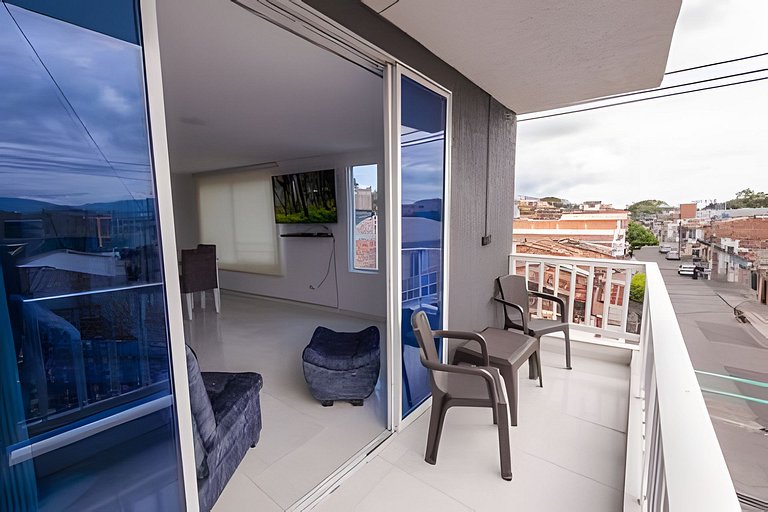 Amplio Y Moderno Apartasuite En El Centro